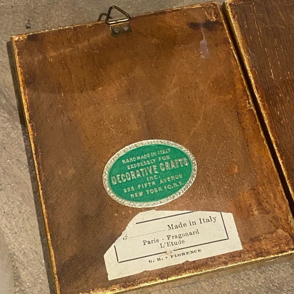 2 stunning Italian handmade frames with women - Picture 4 of 10